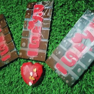 Red Love Chocolate 4pc